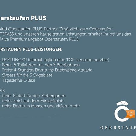 Fewo "Bergstift" Oberstaufen/Hoefen Eksteriør billede